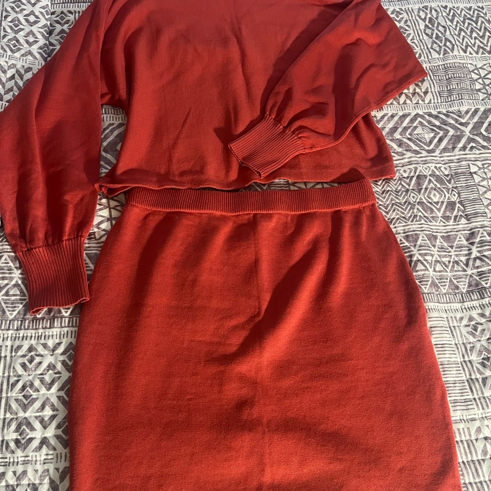 Sweater skirt set (NWOT)